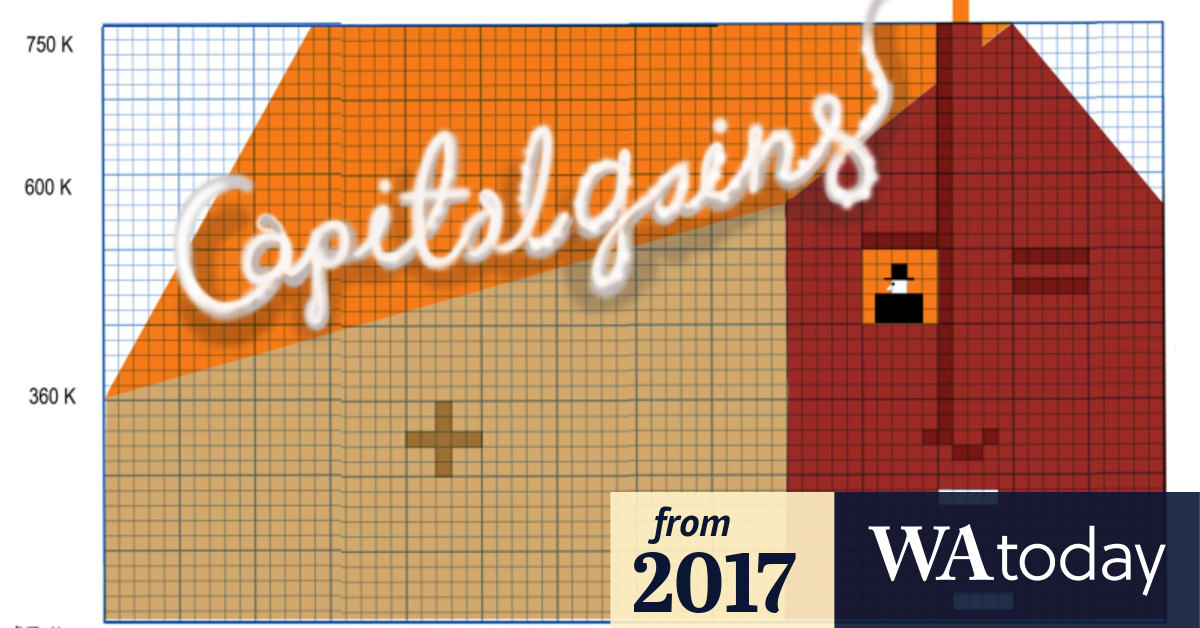How will the capital gains tax be calculated on a rental property